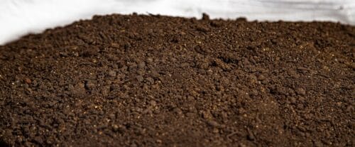 Close up of soil