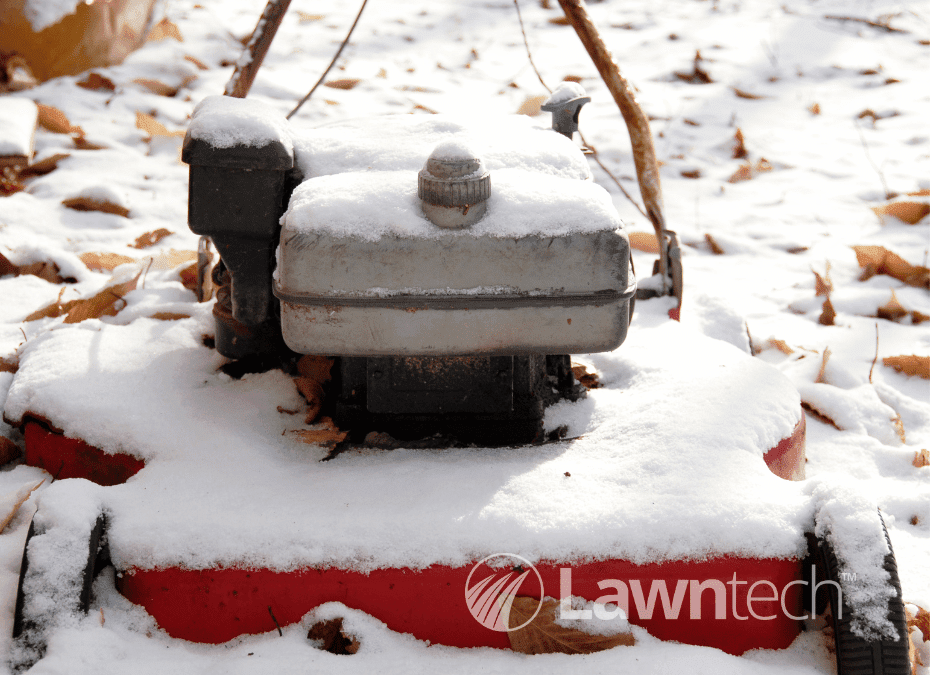 Can I mow my lawn in winter?